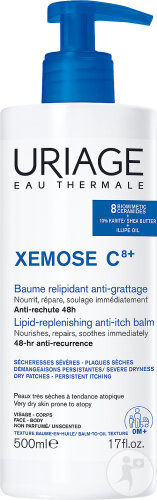 Uriage Xémose Baume Oléo-Apaisant Anti-Grattage Peaux À Tendance Atopique Flacon Pompe 500ml