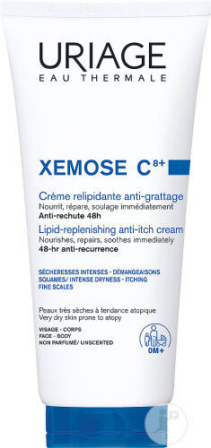 Uriage Xémose Crème Relipidante Anti-Irritations Peaux Sèches Tendance Atopique Visage Corps 200ml
