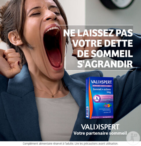 Valdispert Endormissement Sommeil 4 Actions 1mg Complément Alimentaire 30 Capsules-6
