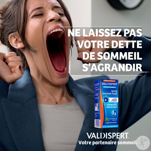 Valdispert Endormissement Spray Sommeil Flash Complément Alimentaire Arome Menthe Poivrée 20ml-5