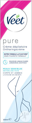 Veet Minima Crème Dépilatoire Peaux Sensibles 200ml