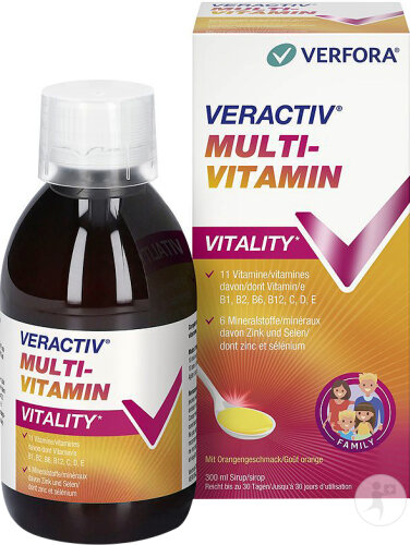 Veractiv Multivitamin Sirop Flacon 300ml