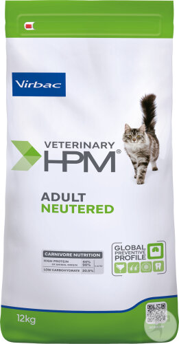 Virbac Veterinary HPM Adult Neutered Cat 12kg