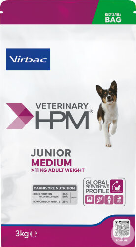Virbac Veterinary HPM Junior Medium Dog 3kg