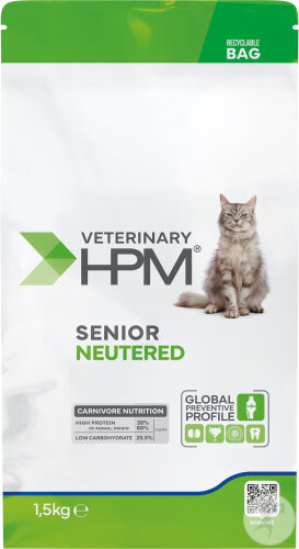 Virbac Veterinary HPM Senior Neutered Cat 1,5kg