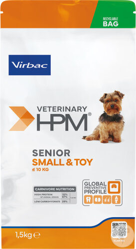 Virbac Veterinary HPM Senior Small & Toy Dog 1,5kg
