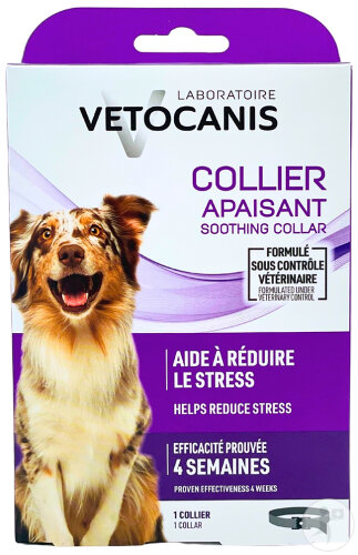 Vetocanis Collier Apaisant Pour Chien 4 Semaines 1 Pièce