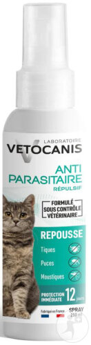 Vetocanis Spray Répulsif Antiparasitaire Chat 250ml