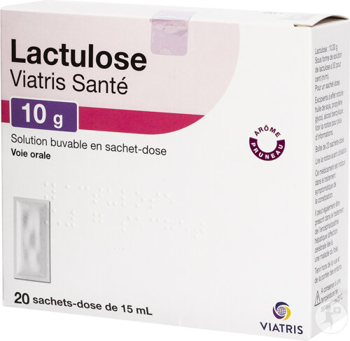 Viatris Lactulose Pharma 10g Solution Buvable 20 Sachets-Dose