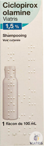 Viatris Santé Ciclopirox Olamine 1,5% Shampoing 100ml
