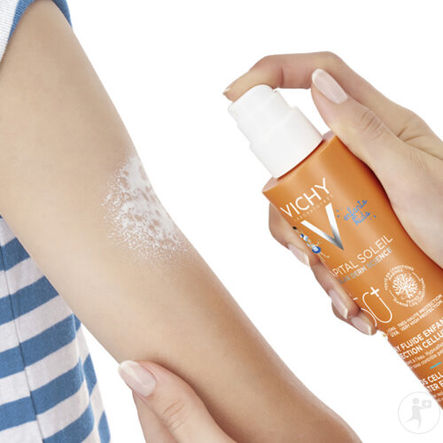 Vichy Capital Soleil Spray Fluide Invisible Enfants IP50+ Visage Et Corps Toutes Peaux 200ml-2