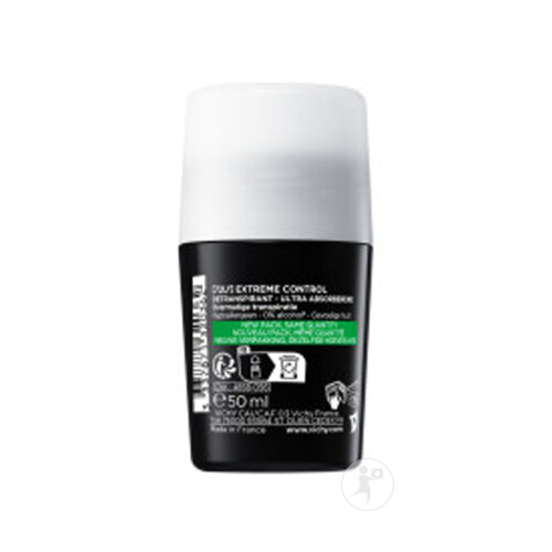 Vichy Homme Déodorant Anti-Transpirant 72H Contrôle Extrême Roll-On 50ml-3