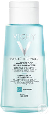 Vichy Pureté Thermale Démaquillant Waterproof Peau Et Yeux Sensibles 100ml