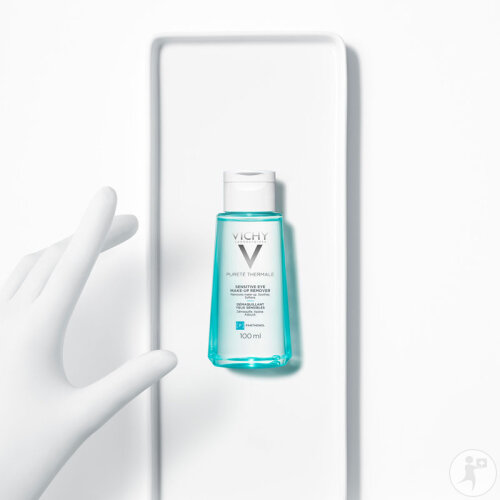 Vichy Pureté Thermale Démaquillant Apaisant Yeux Sensibles 100ml-4