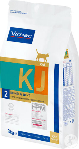 Virbac Cat Kidney & Joint KJ2 3kg