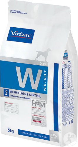 Virbac Veterinary HPM Dog W2 Weight Loss Et Control 3kg