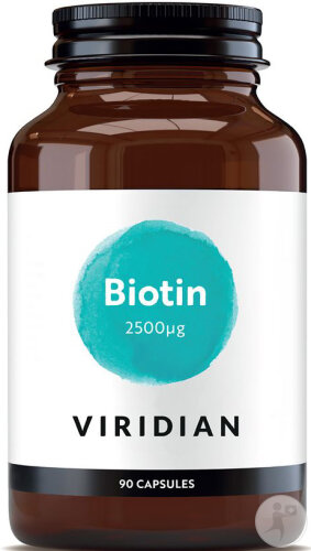 Viridian Biotin 2500mcg Gélules Végétales 90