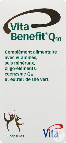 Vita Benefit Q10 Complément Alimentaire 50 Capsules