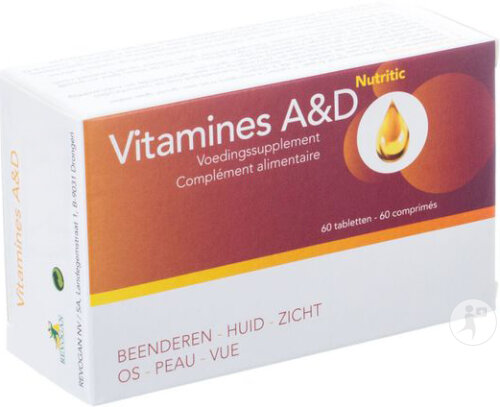 Vitamines A & D 60 Comprimés (7387)