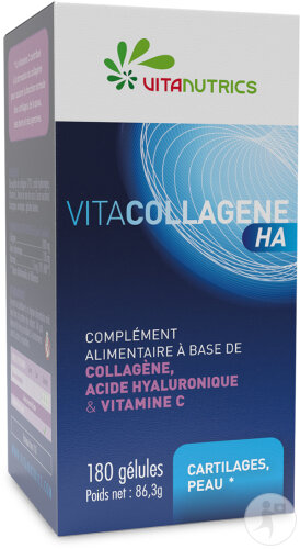 Vitanutrics Vitacollagène HA 180 Gélules