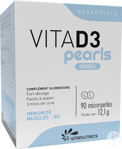 Vitanutrics Vitad3 Pearls 90 Capsules