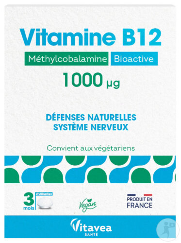 Vitavea Vitamine B12 Anti-Fatigue & Énergie 90 Comprimés
