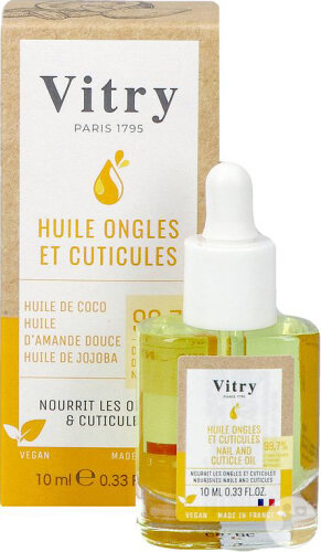 Vitry Ongles Huile Ongles-Cuticules 10ml Natu