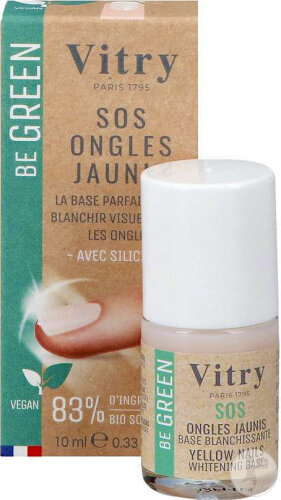 Vitry SOS Ongles Jaunis Base Blanchissante 10ml