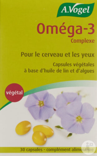 A.Vogel Oméga-3 Complexe 30 Capsules Végétales