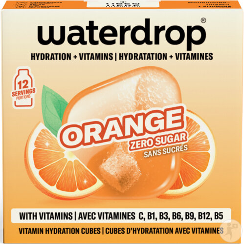 Waterdrop Microdrink Cubes D’Hydratation Orange 12 Portions