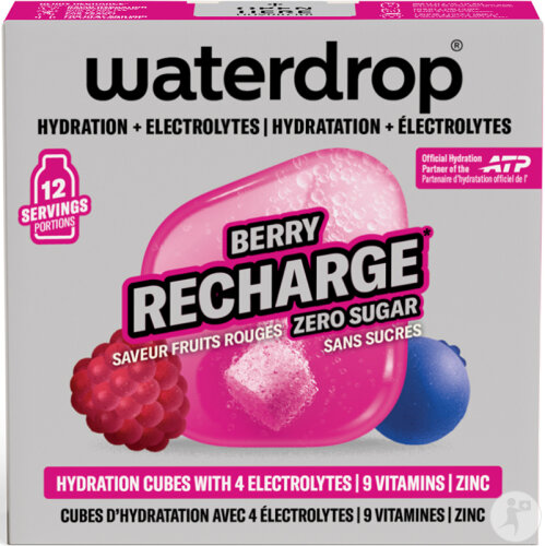 Waterdrop Microlyte Berry Electrolyte Hydration Cubes 12 Portions