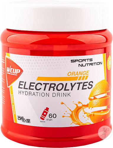 Wcup Boisson Électrolytique Hydratante À L'Orange 300g