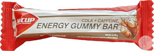 Wcup Energy Gummy Bar Cola Blast + Caféine 10x60g