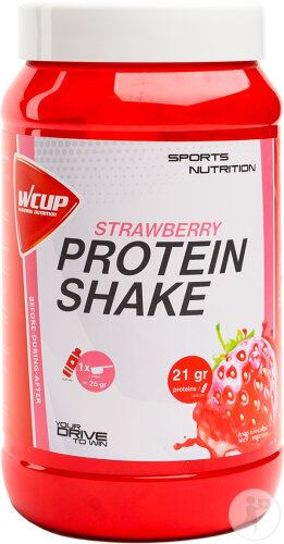 Wcup Sports Nutrition Whey-Isolate Protein Shake Fraise 600g