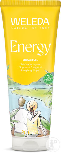 Weleda Aroma Shower Energy Gel Douche Dynamisant Tube 200ml
