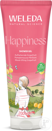 Weleda Aroma Shower Happiness Édition Limitée Bio Tube 200ml