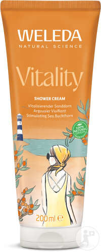 Weleda Crème De Douche Dynamisante À L'Argousier Tube 200ml