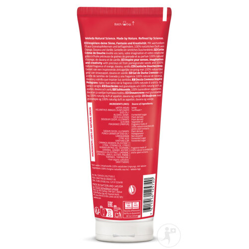 Weleda Crème De Douche Eveil Des Sens A La Grenade Tube 200ml-3