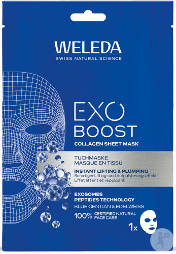 Weleda Exo Boost Collagène Masque Tissu 1 Pièce