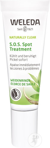 Weleda Naturally Clear S.O.S. Spot Treatment Peau À Imperfections Tube 10ml