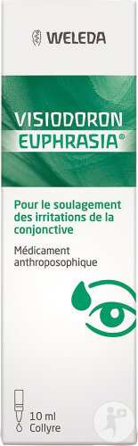 Weleda Visiodoron Euphrasia Gouttes Ophtalmiques 10ml
