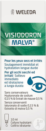Weleda Visiodoron Malva Gouttes Ophtalmiques Flacon 10ml
