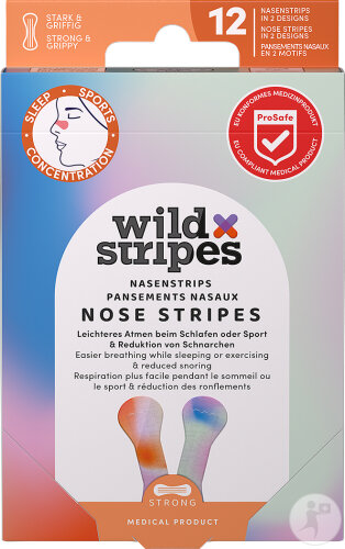 Wild Stripes Nose Patches Sunrise 12 Pièces