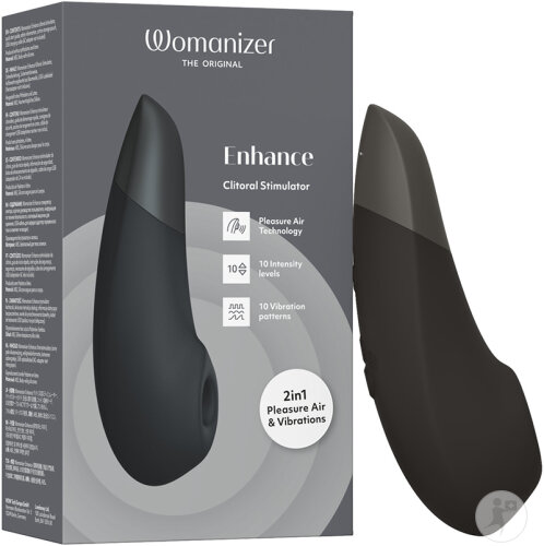 Womanizer Enhance Black Vibrateur 1 Pièce