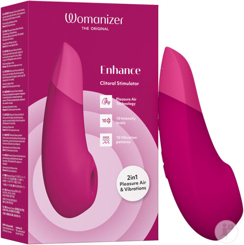 Womanizer Enhance Vibrant Pink Vibrateur 1 Pièce