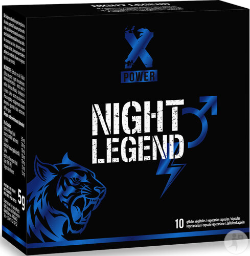 Xpower Night Legend Érection Et Performance 10 Capsules