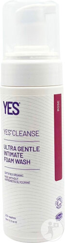 Yes Cleanse Rose Mousse Intime Nettoyante Douce Flacon Pompe 150ml