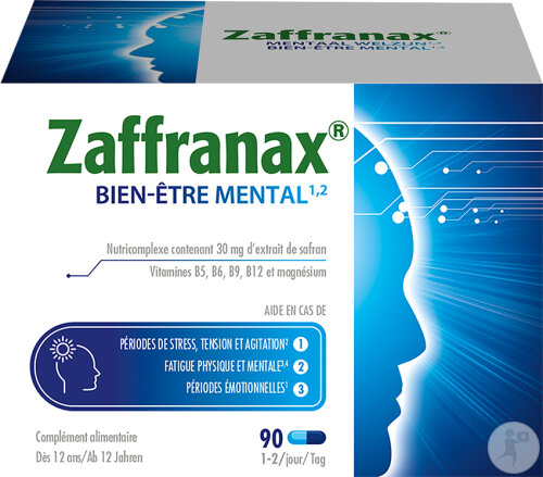 Zaffranax Bien-Être Mental 90 Gélules