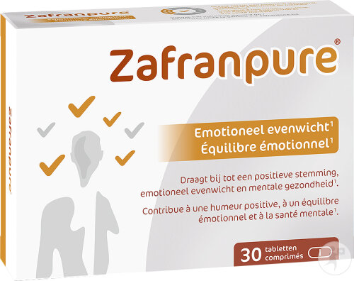Zafranpure Humeur Positive Équilibre Émotionnel Et Énergie Mentale 30 Comprimés