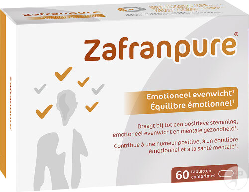 Zafranpure Humeur Positive Équilibre Émotionnel Et Énergie Mentale 60 Comprimés